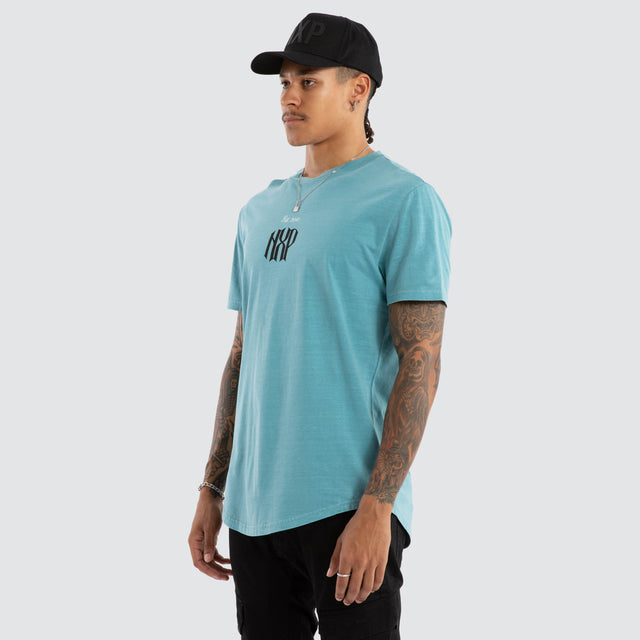 Rush Dual Curved Tee Pigment Cameo