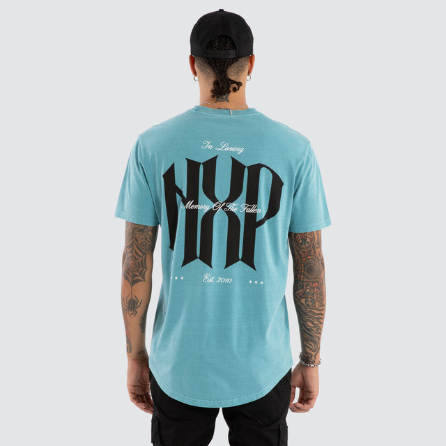 Rush Dual Curved Tee Pigment Cameo