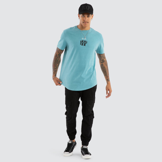 Rush Dual Curved Tee Pigment Cameo