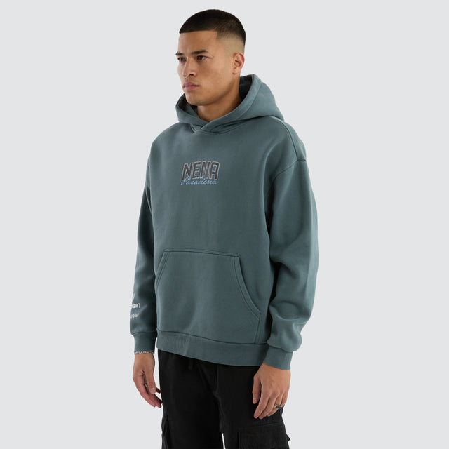Notary Relaxed Hoodie Pigment Stormy Weather