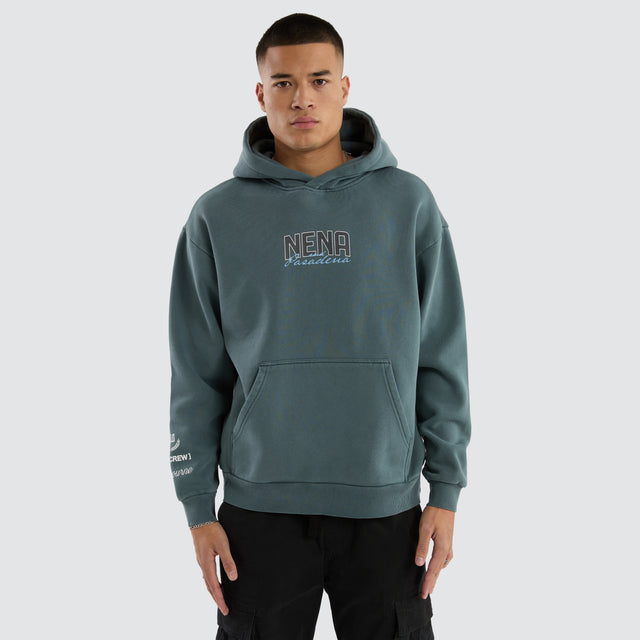 Notary Relaxed Hoodie Pigment Stormy Weather