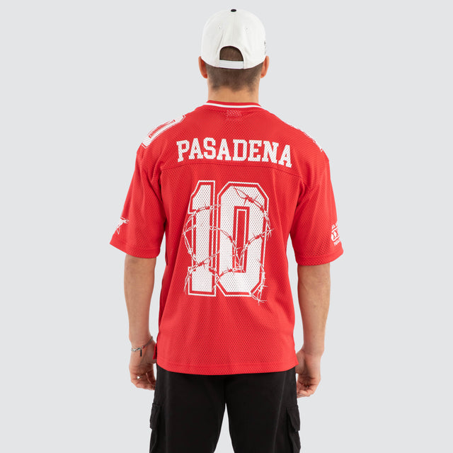 Wired Gridiron Jersey Red