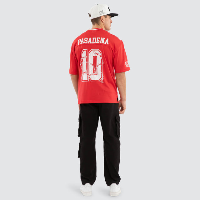 Wired Gridiron Jersey Red