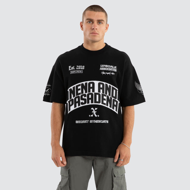 Pride Loopback Raptor Tee Jet Black