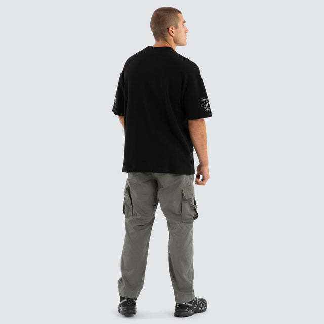 Pride Loopback Raptor Tee Jet Black