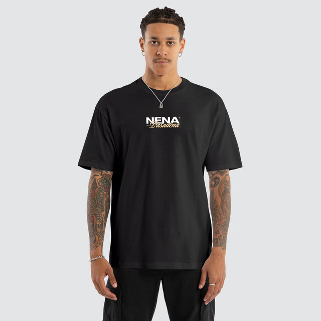 Demand Box Fit Tee Jet Black