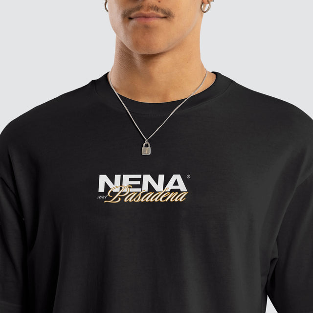 Demand Box Fit Tee Jet Black