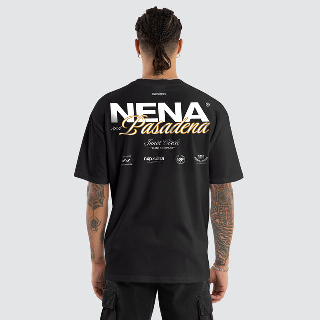 Demand Box Fit Tee Jet Black