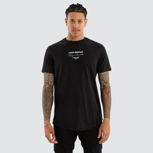Origin Dual Curved Tee Jet Black