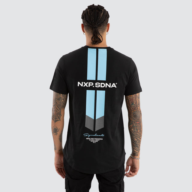 Origin Dual Curved Tee Jet Black