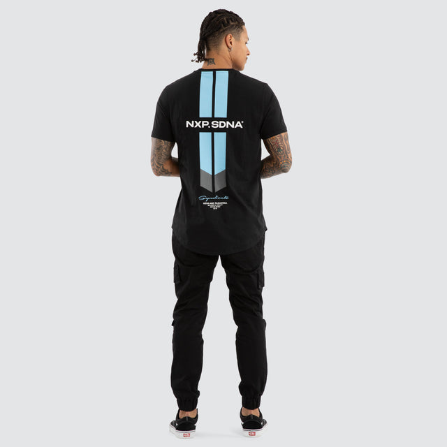 Origin Dual Curved Tee Jet Black