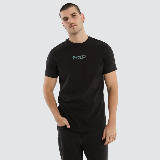 Buzz Dual Curved Tee Jet Black
