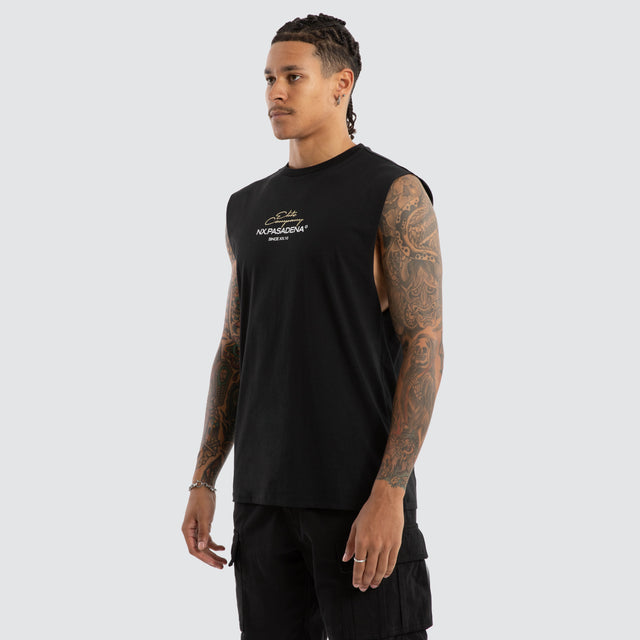 Foreign Scoop Muscle Jet Black