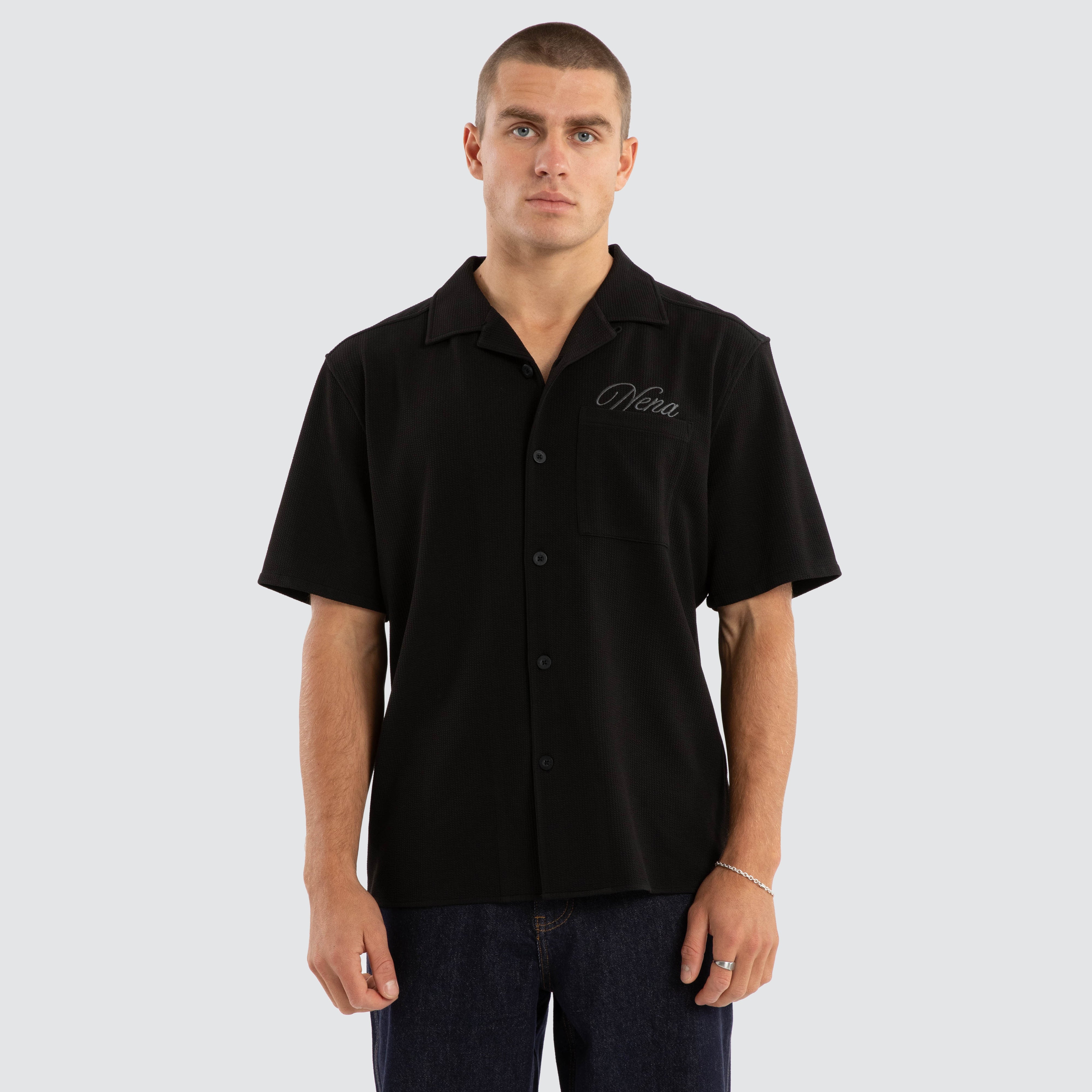 Comfort Shortsleeve Shirt Black | NXP