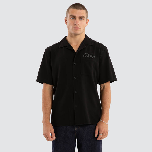Comfort Shortsleeve Shirt Black