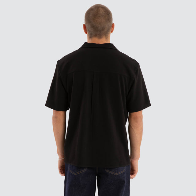 Comfort Shortsleeve Shirt Black