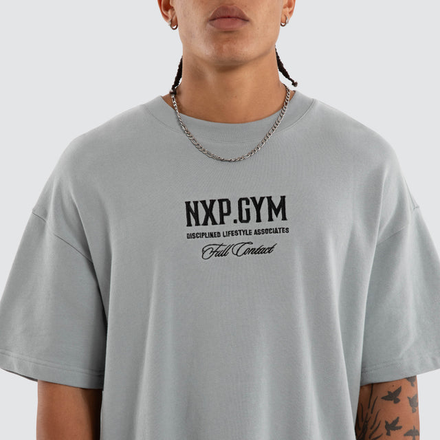 Mighty Loopback Raptor Tee Quarry