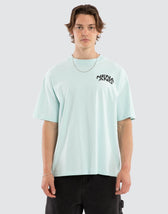 Loyal Raptor Tee Pastel Blue