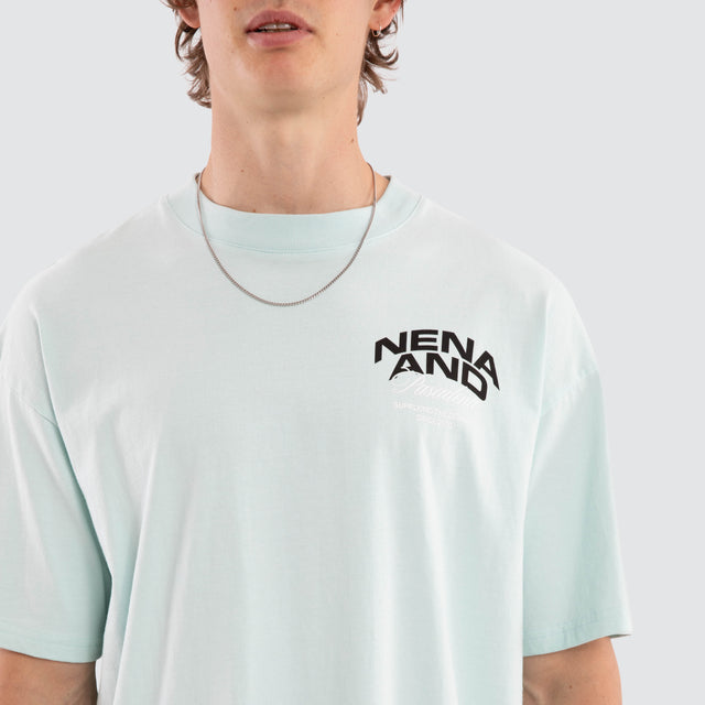 Loyal Raptor Tee Pastel Blue