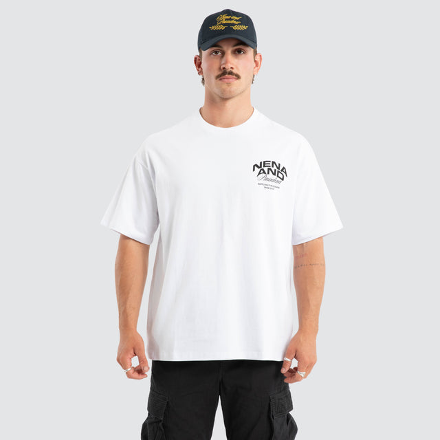 Loyal Raptor Tee White