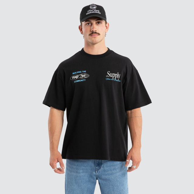 Union Raptor Tee Anthracite Black