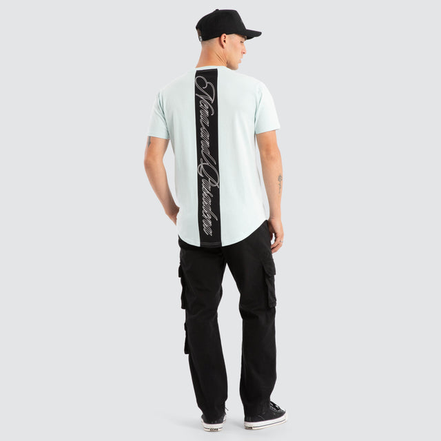 Juncture Dual Curved Tee Pastel Blue