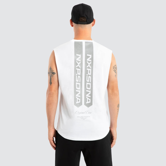Ultimate Dual Curved Muscle White