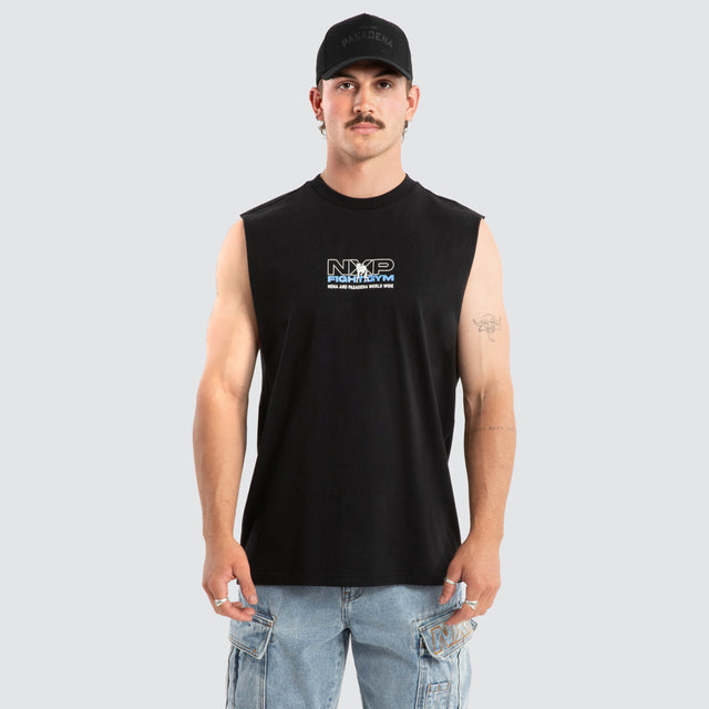Script Relaxed Muscle Jet Black