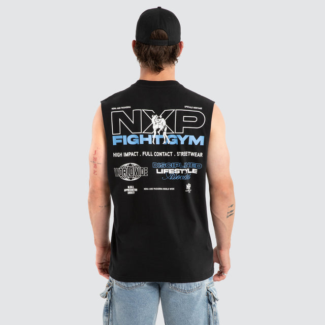 Script Relaxed Muscle Jet Black