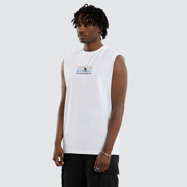 Script Relaxed Muscle White