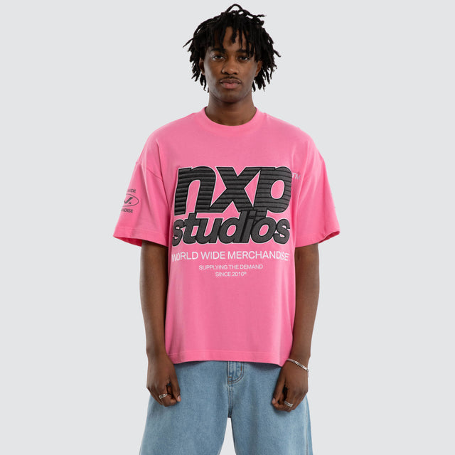Frontier Raptor Tee Pink