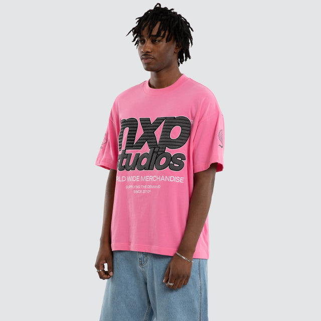 Frontier Raptor Tee Pink