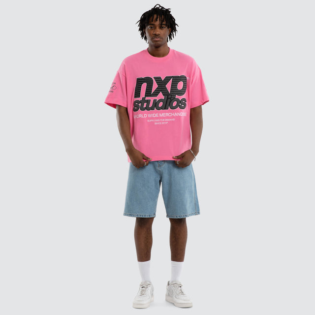 Frontier Raptor Tee Pink