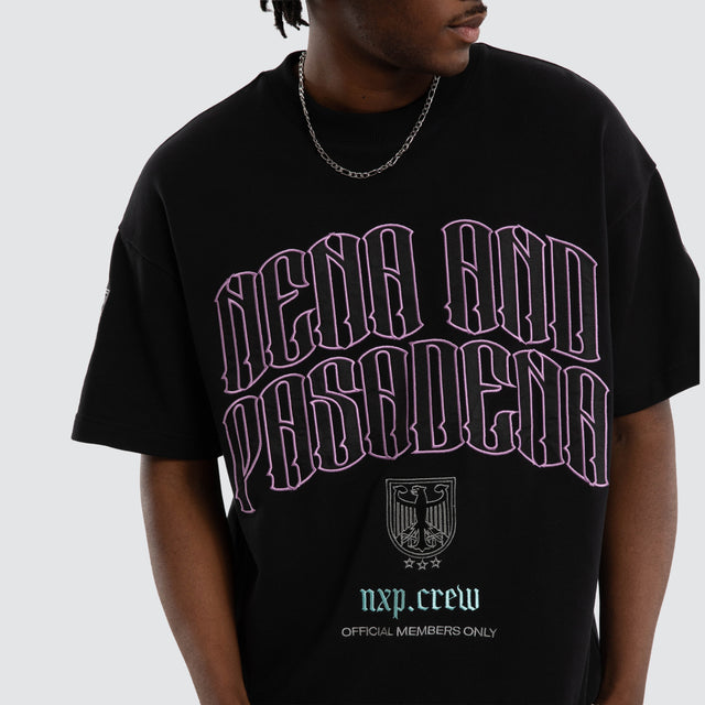 Maverick Loopback Raptor Tee Anthracite Black