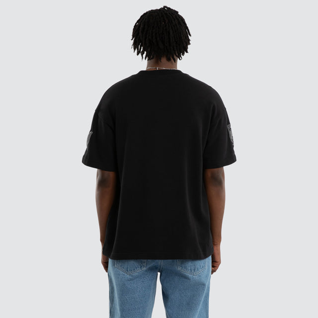 Maverick Loopback Raptor Tee Anthracite Black