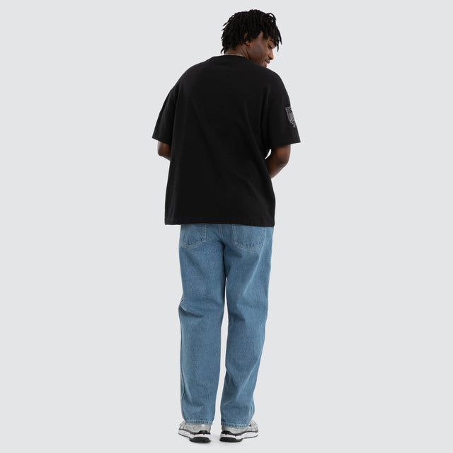 Maverick Loopback Raptor Tee Anthracite Black