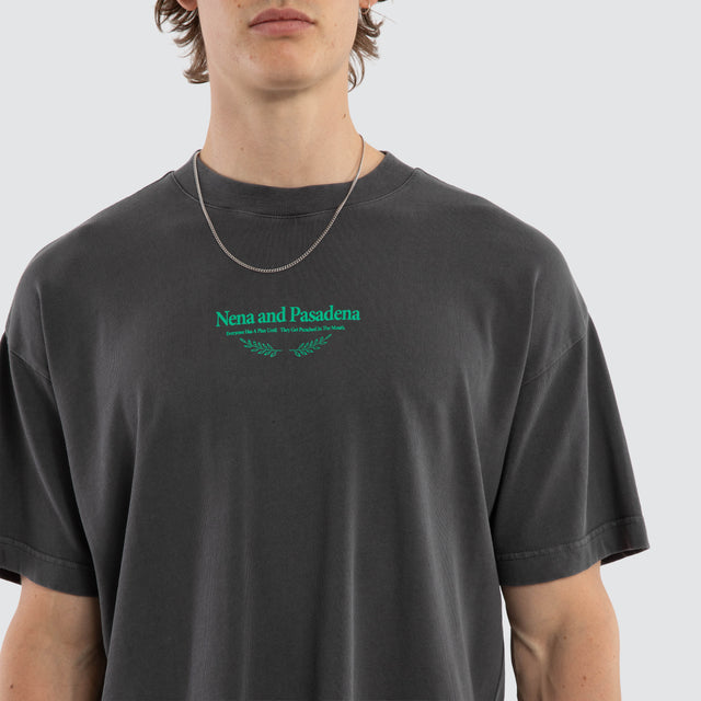 Stadium Raptor Tee Pigment Asphalt