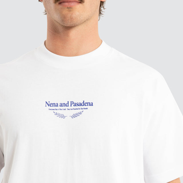 Stadium Raptor Tee White