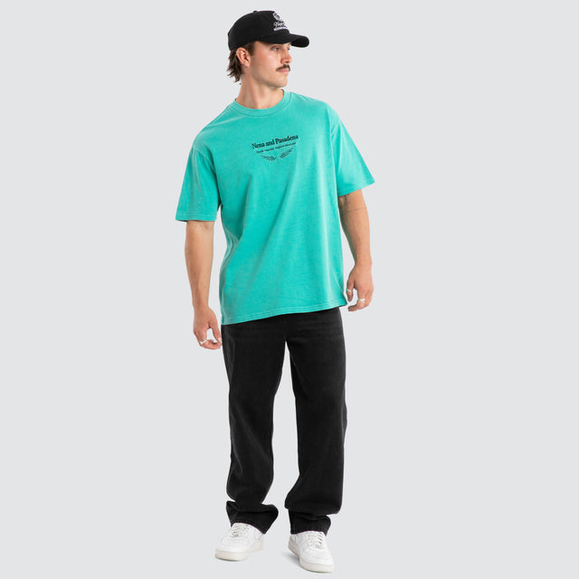 Buffer Box Fit Tee Pigment Arcadia