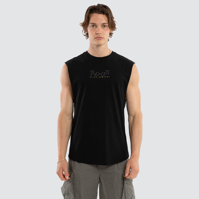 Deliberate Dual Curved Muscle Jet Black