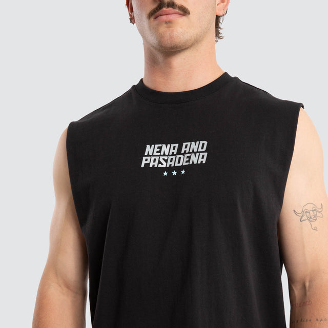 Vision Relaxed Muscle Jet Black