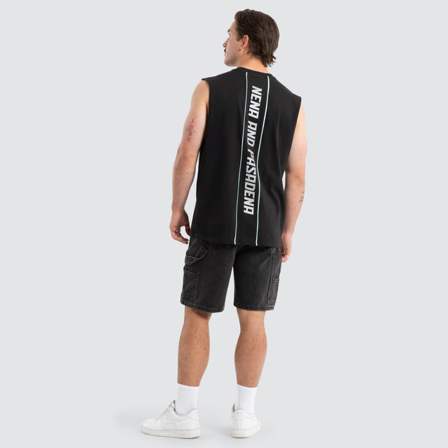 Vision Relaxed Muscle Jet Black