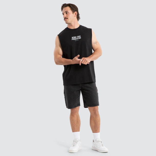 Vision Relaxed Muscle Jet Black
