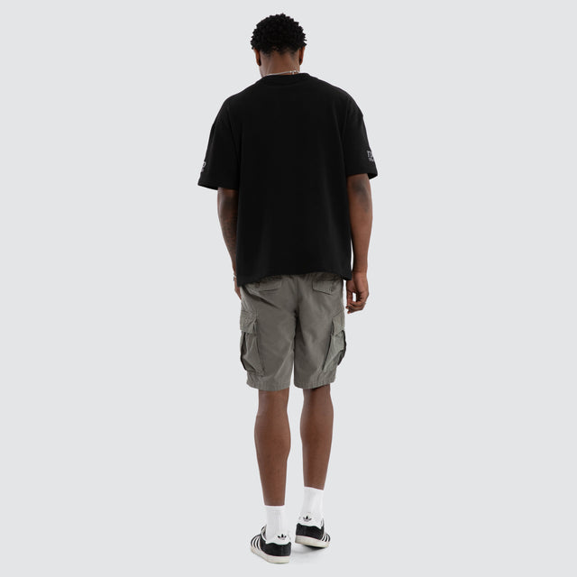 Exile Loopback Raptor Tee Jet Black