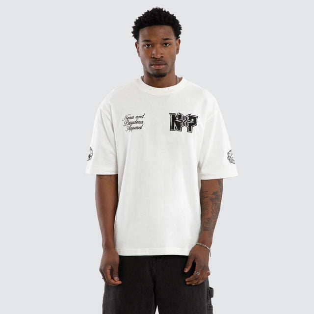 Figures Oversized Tee Natural White