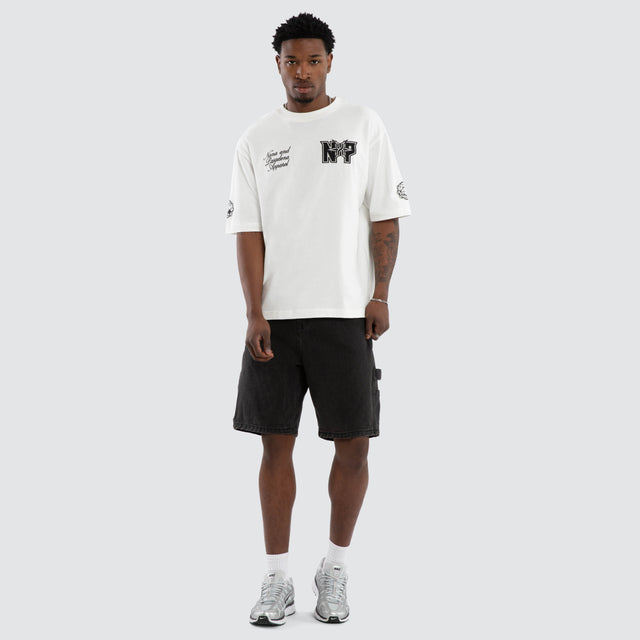Figures Oversized Tee Natural White