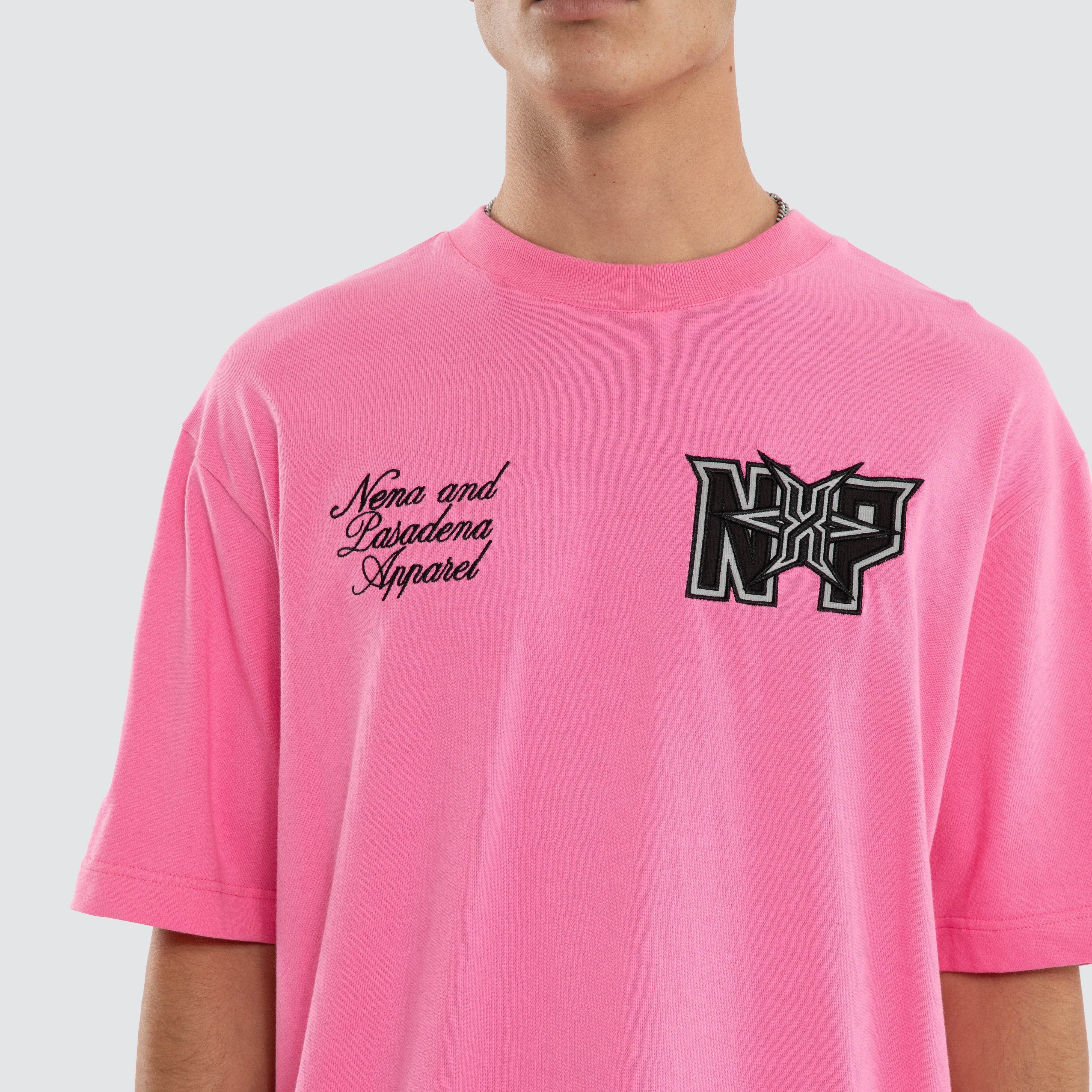 Figures Oversized Tee Pink | NXP