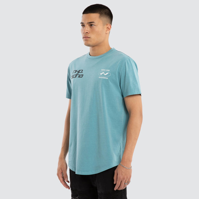 Independent Dual Curved Tee Pigment Cameo