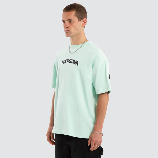 Airflow Loopback Raptor Tee Brook Green