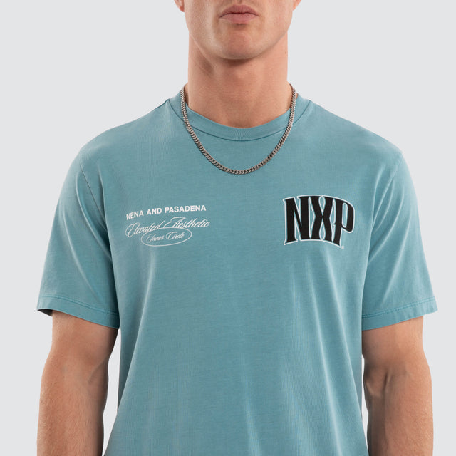 Circuit Dual Curved Tee Pigment Cameo